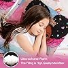 A Nice Night Black Girl Princess with Wings Comforter Set,Pink Gradient Glitter Rainbow Galaxy 6pcs Kids Bedding Set,Twin #5