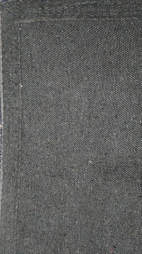 Image of FIASCO Shaggy Floor Carpets for Living Room, Elegant Bed Side Runner, Modern Carpets for Bedroom, Drawing Room, Kids Room, Soft Sofa Carpets for Living Room Size 2X6 Red Black Box