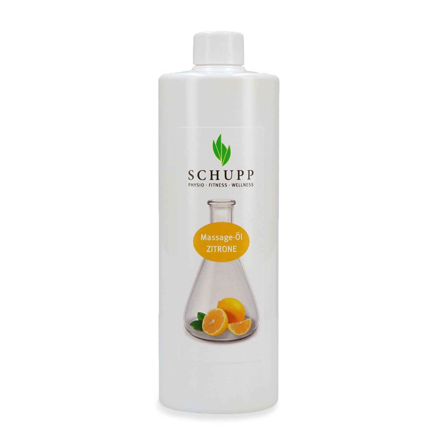Schupp Massage-Öl | Zitrone | 500 ml + 1 Spender