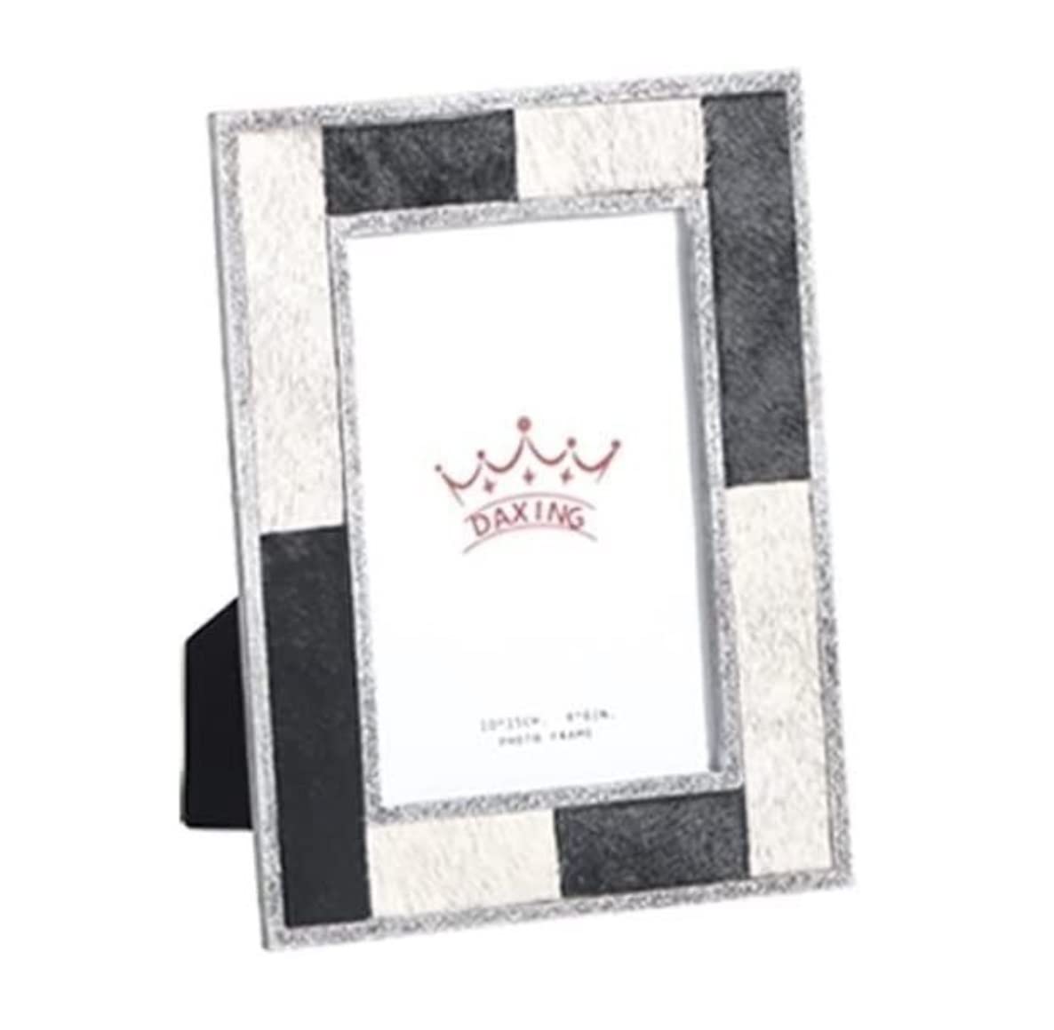 a4 frame, Metal Photo Frame Simple Modern Creative Picture Bedroom Living Room Desktop Decoration(A,6-inch)