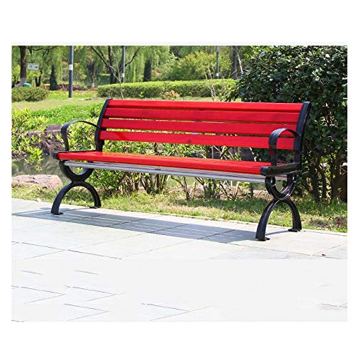 Amazon.co.jp: 公園のベンチ、肘掛けと背もたれ付きのレジャーガーデン