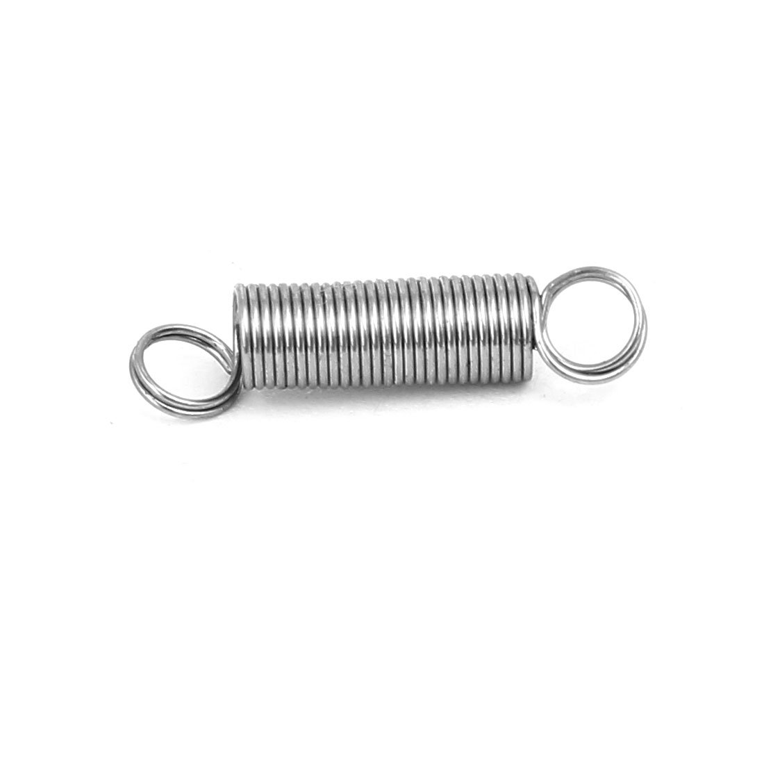 Sourcingmap 0.3mmx3mmx15mm 304 Stainless Steel Tension Springs Silver Tone 5pcs - Image 3