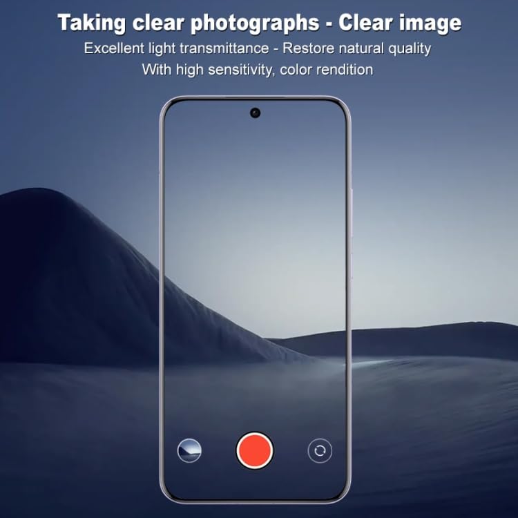 Image of Xmon Back Camera Lens Protector for Oppo Reno 12 / Reno 12 Pro (1 Pack) Premium Camera Glass Protector Guard, Anti-Scratch, Ultra-Clear, Easy Installation