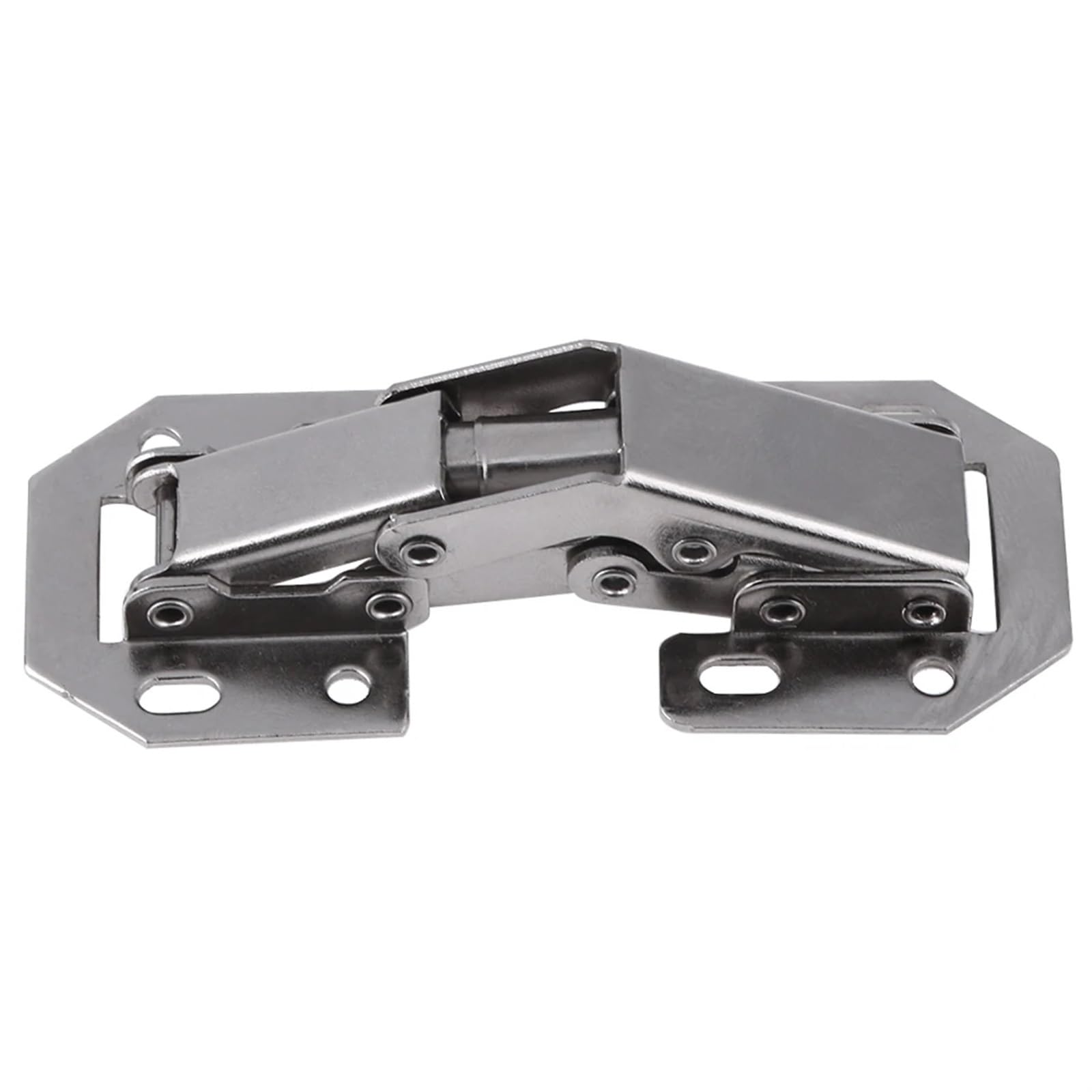 Mqfbnnp 10Pcs Cabinet Door Hinge Cabinet Hinge 90 Degree 3/4In No-Drilling Hole Cupboard Door Hydraulic Hinges Soft Close With Screws Furniture Hardware