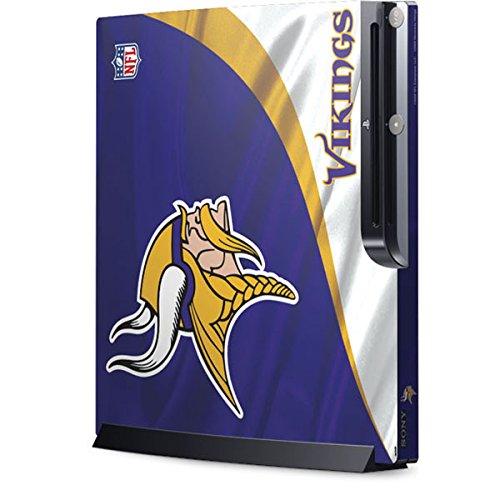 Skinit Decal Gaming Skin Compatible with Playstation 3 & PS3 Slim - Officially Licensed NFL Minnesota Vikings Design