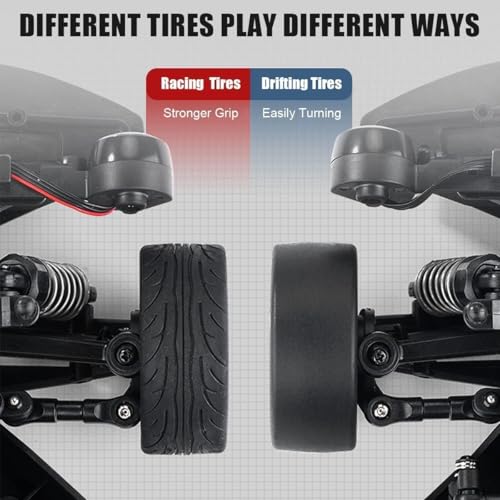 Image of Remote Control Car 1 /16 Scale 38Km /h High Speed RC Car for Kids Adults 4X4 Off-Road Drift Truck Muscle Car, Speed & Steering Control Drift Racing Car with 7 Light (HIGH Speed 38+ KM RC CAR)