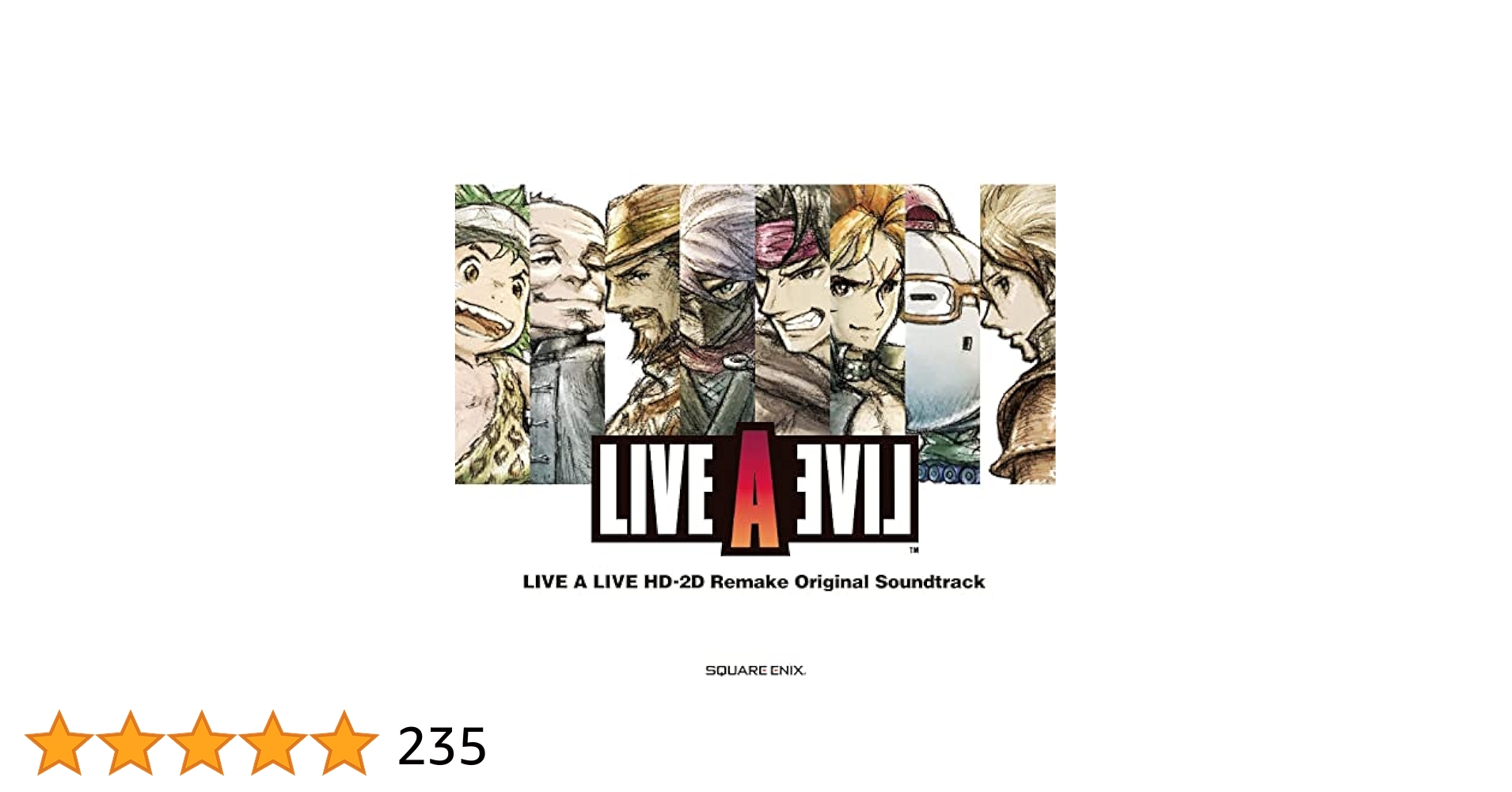 LIVE A LIVE HD-2D コレクターズエディション　ソフトとサントラ無 LIVE A LIVE HD-2D コレクターズエディション ソフトとサントラ