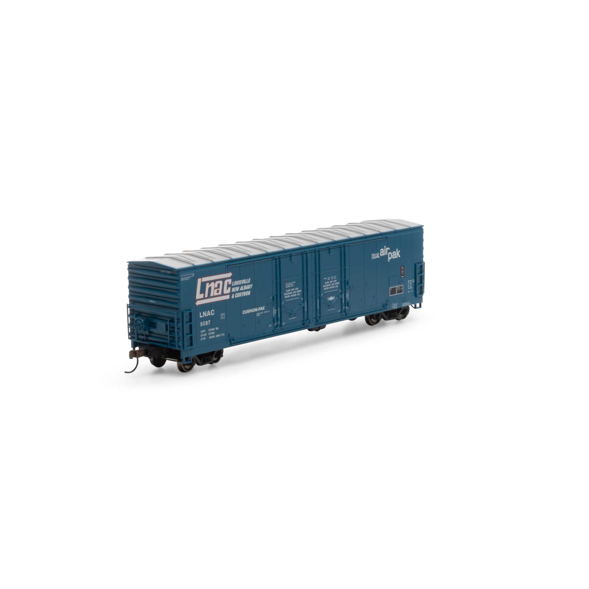 Athearn HO RTR 50' Evans DD Plug Box LNAC #5087 ATH67953 HO Rolling Stock