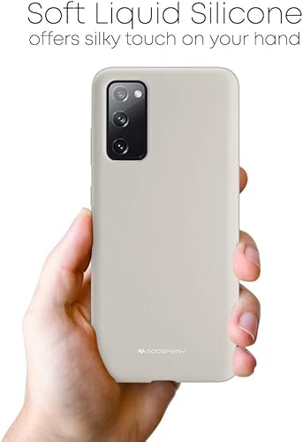 Miniatura 8 de GOOSPERY Funda de silicona líquida para Galaxy S20 FEGalaxy S20 FE 5G de 6.5 pulgadas (2020), tacto suave y sedoso con agarre cómodo, protección de