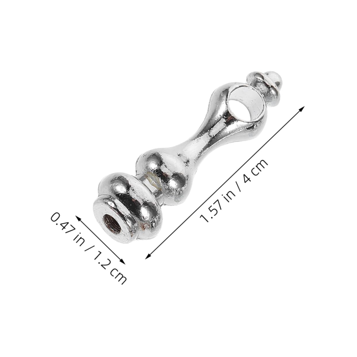 Levemolo 8Pcs Metal Post Cap Railing End Cap for Glass Railing Handrail Connector for Furniture Wine Cabinets and Bar Carts Enhanced Safety and Stylish Design