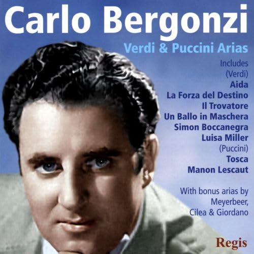 Sings Puccini Verdi & More [Audio CD] Bergonzi, Carlo; Giacomo Puccini and Gianandrea Gavazzeni