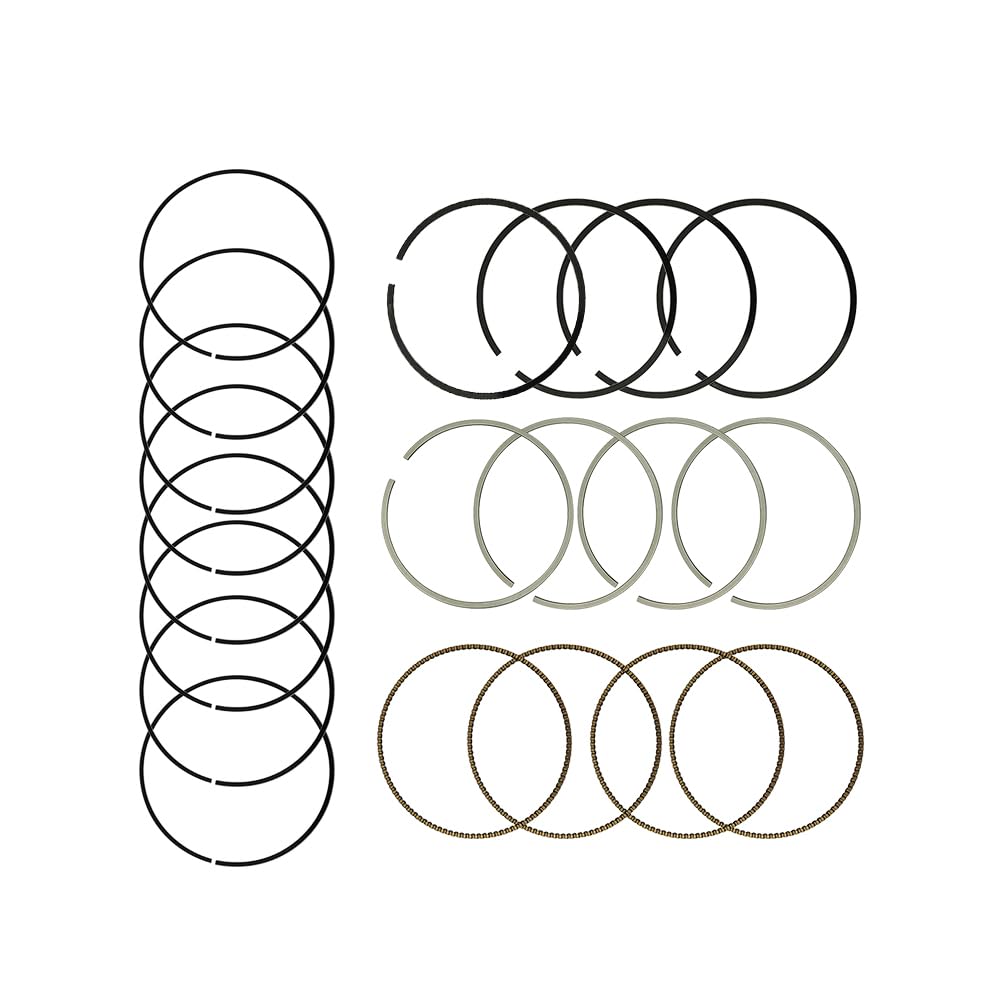 Zieichy Engine Piston Ring Set Fits for Toyota Camry RAV4 Scion TC 2.4 2AZFE 2007-2013 13011-0H031, 13011-28161