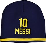 FC Barcelona Mütze Lionel Messi, offizielle Kollektion, Kindergröße für Jungen.