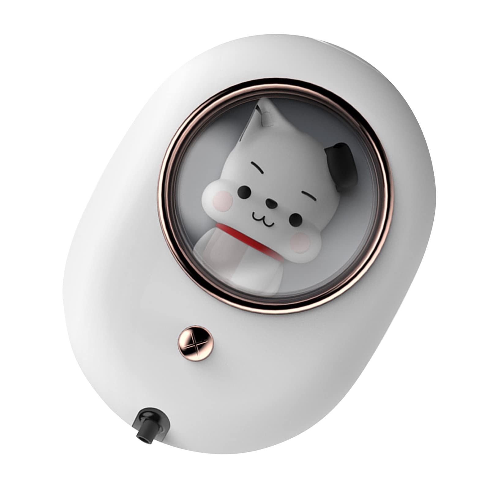 Eujgoov Capsule Rechargeable Capsule Auto Mur de Détection Mur Moussant Automatique Dispensateur avec Large Application pour Les Enfants et Les Adultes, adapté à la Douche, au Bureau, au Blanc