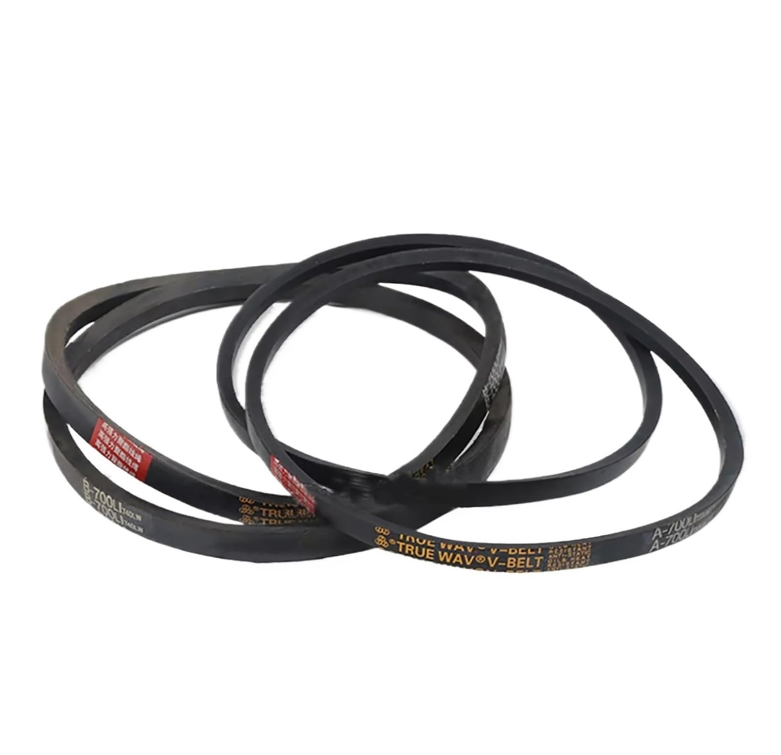 1 pz. Cinghia trapezoidale a sezione triangolare di tipo B, cinghia trasmissione meccanica industriale, dimensioni metriche B3150 3200 3250 3300-7000(B-3750)