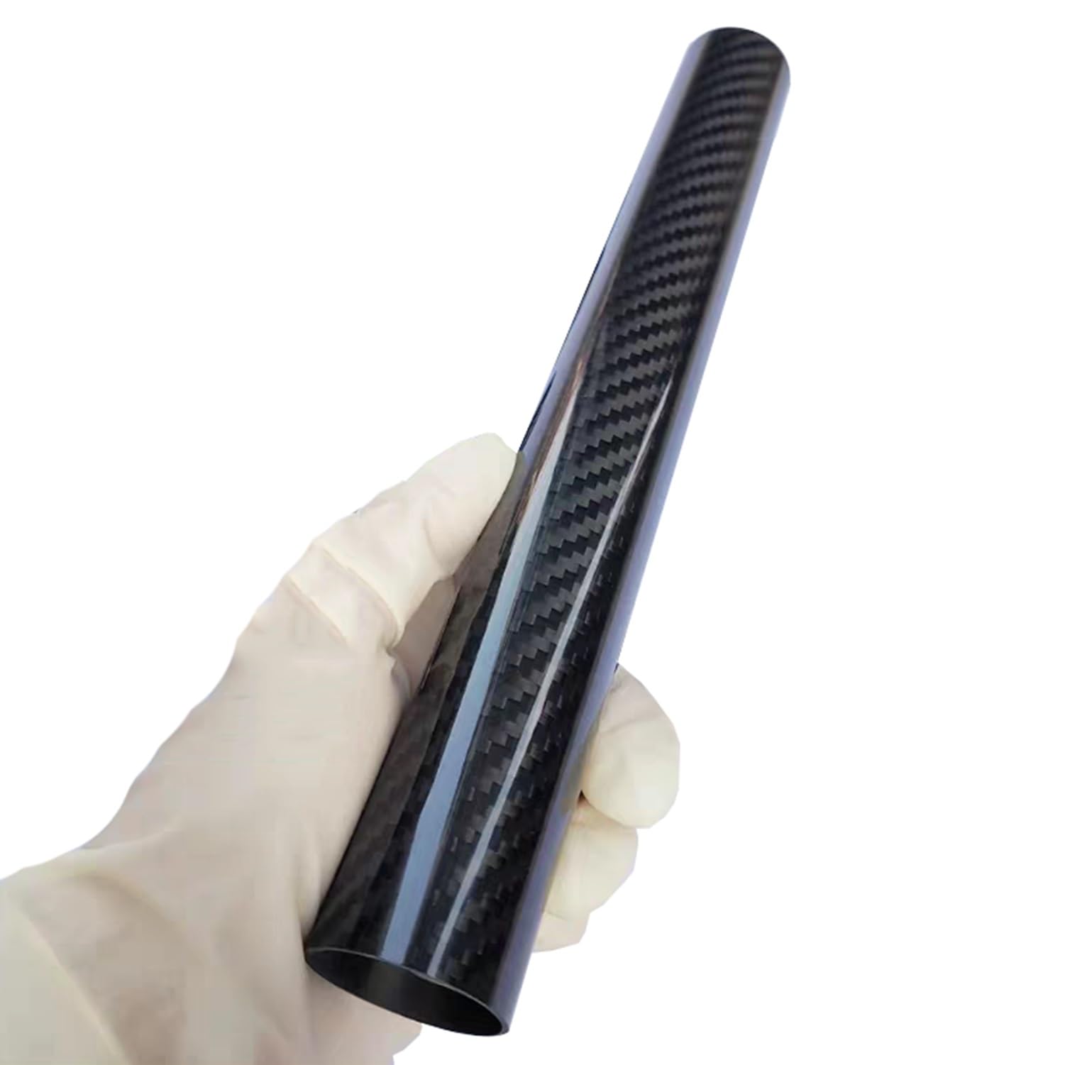 Tubo De Fibra De Carbono De 1m, Diámetro 8x3mm/10x5mm/15x10mm/28x23mm/38x33mm/50x45mm, Para Maquetas De Bricolaje Y Estructuras De Drones(12x8mm)