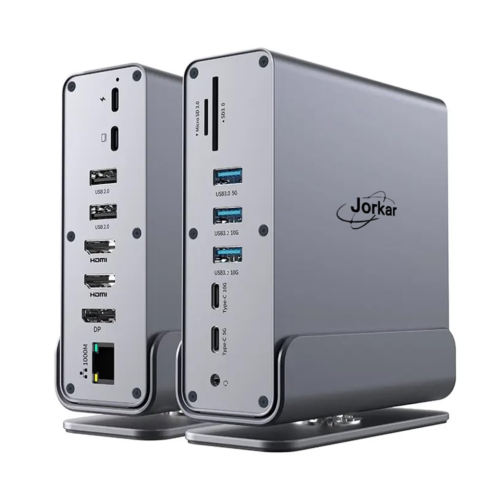 docking station laptop 3 monitor usb-c 4k hub