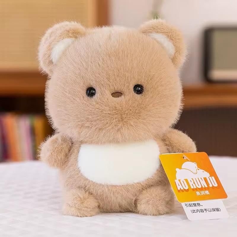 Image of SCOOBA Cute Mink Fabric Tiny Bear Soft Toy 20cm Height (Tiny Bear)