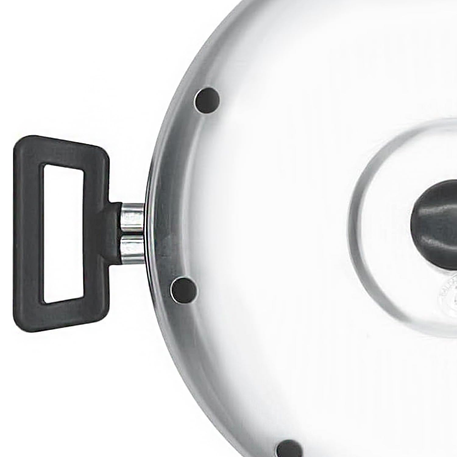 Avilia Pentola Forno a Gas con Coperchio e Spargifiamma 28cm - Alluminio Puro 99,5% e Spessore di 1mm - Maniglia in Ferro Zincato per Presa Sicura e Comoda - Pomo in Ferro e Piastra in Acciaio Inox