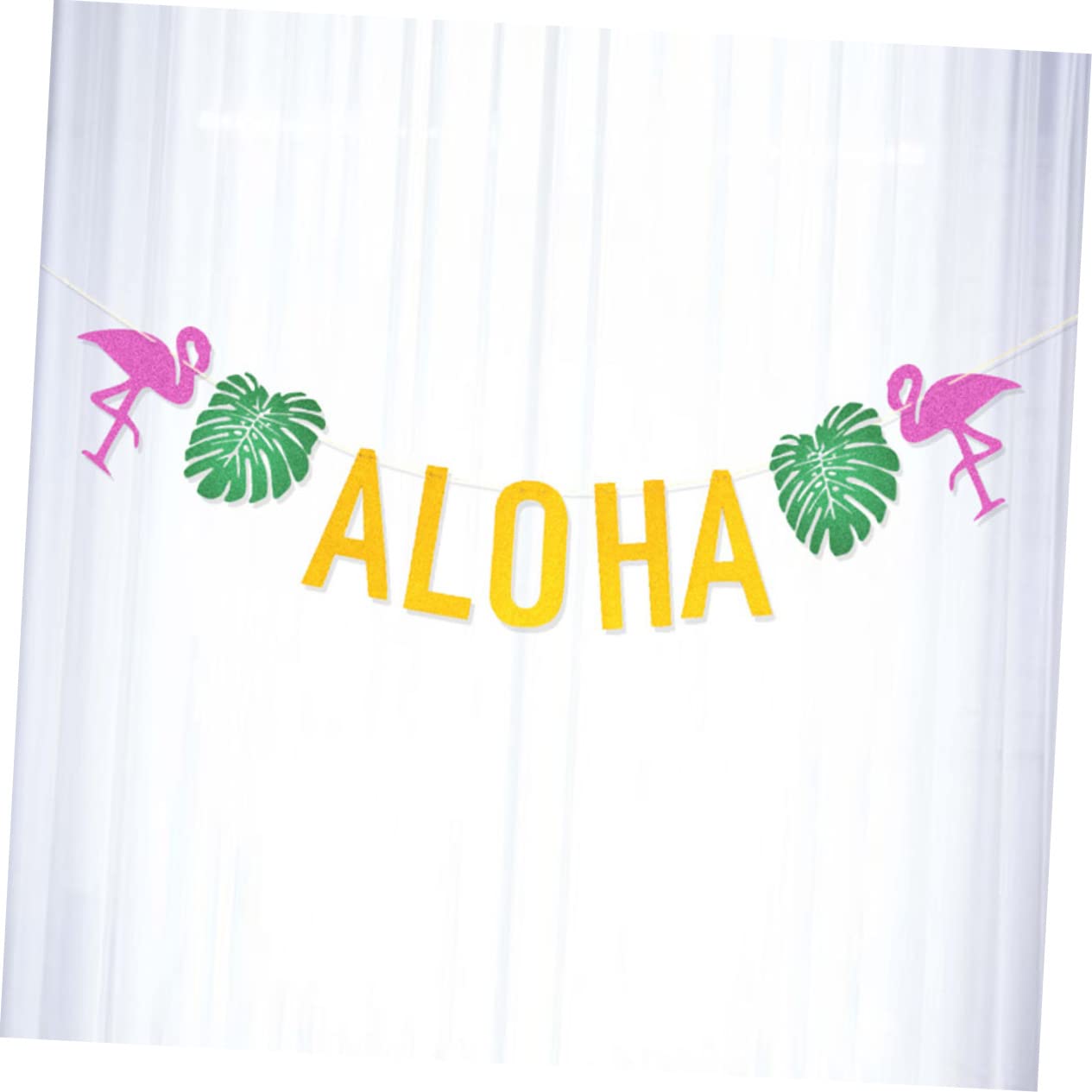 ibasenice 2piezas Kit De Decoración Hawaiana Guirnalda Colgante De Tortuga y Tropicales De Accesorios Para Cumpleaños Luau De Verano