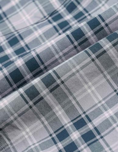 Image of U.S. POLO ASSN. Men's Pure Cotton Regular Fit Grid Tattersall Checked Shirt