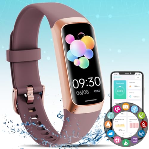 Fitness Tracker,Smart Watch with Blood Pressure Heart Rate Body Temperature