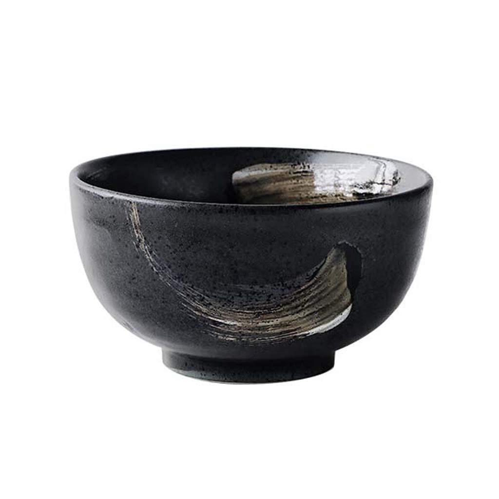Zxw # C (6 Creative Ceramic Bowl, Japanese Tableware | Suitable For Household Rice Bowl Rice Bowl | Noodle Bowl Large Soup Bowl Vegetable Bowl
