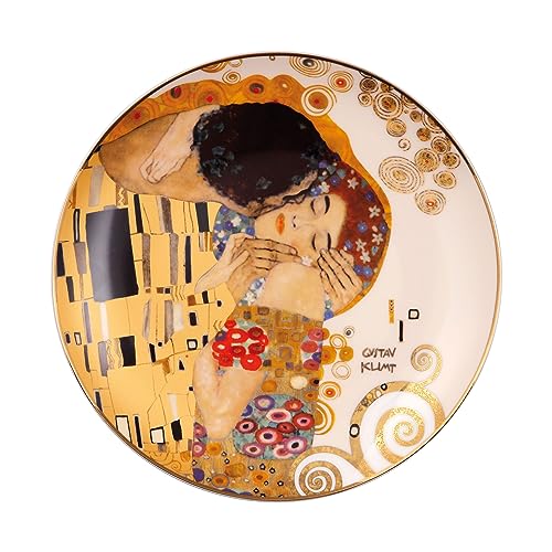 Wandteller Gustav Klimt -'Der Kuss'