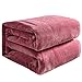 HMFSXKR Kuscheldecke Decke Sofa Fleecedecke Flauschig SofaDecken Bettdecke Wohnzimmerdecke Weiche Tagesdecke (Rosa Pink, 135x150cm)