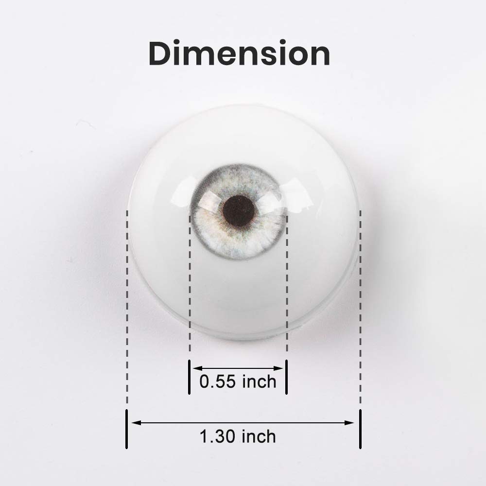 Amazon.com: Sex Doll Eyes,SEDOLL 1 Pair of Light Gray 3.3cm/1.3inch Half  Round Resin Eyes for TPE Doll, 3D Carve Eyeballs of Silicone Doll (Light  Gray) : Health & Household