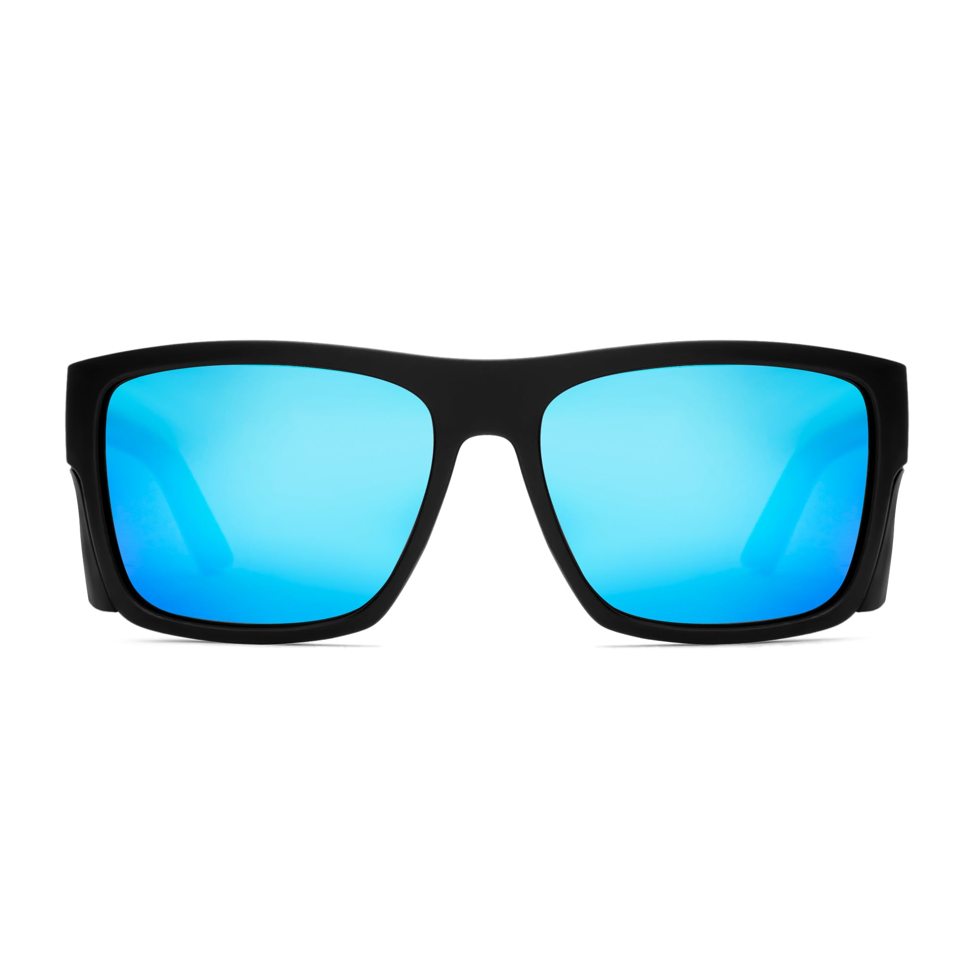 BINGKING Safety Polarized Sunglasses for Men Women Sun Glasses for Workers ANSIZ87.1+UV400 Eye Protection (Blue mirror polarized)