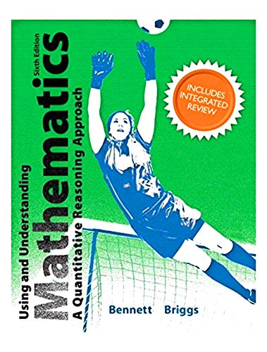 Using and Understanding Mathematics a Quantitat... 0321915291 Book Cover