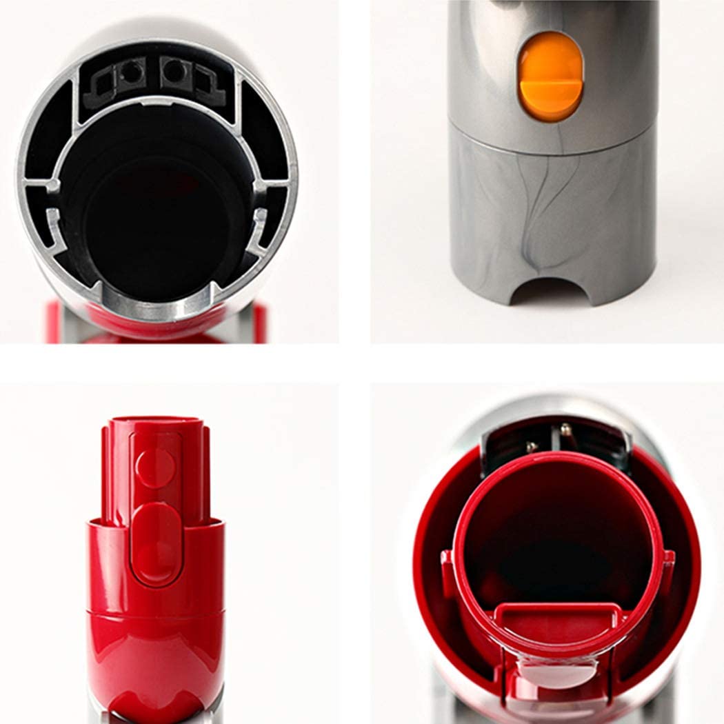 Adapter kątowy z Quick Coupling, praktyczne akcesorium do odkurzaczy Dyson V7 V8 V10 V11, Quick Release Multi-Angle Rotation Top/Bottom Adapter Vacuum Cleaner Accessories