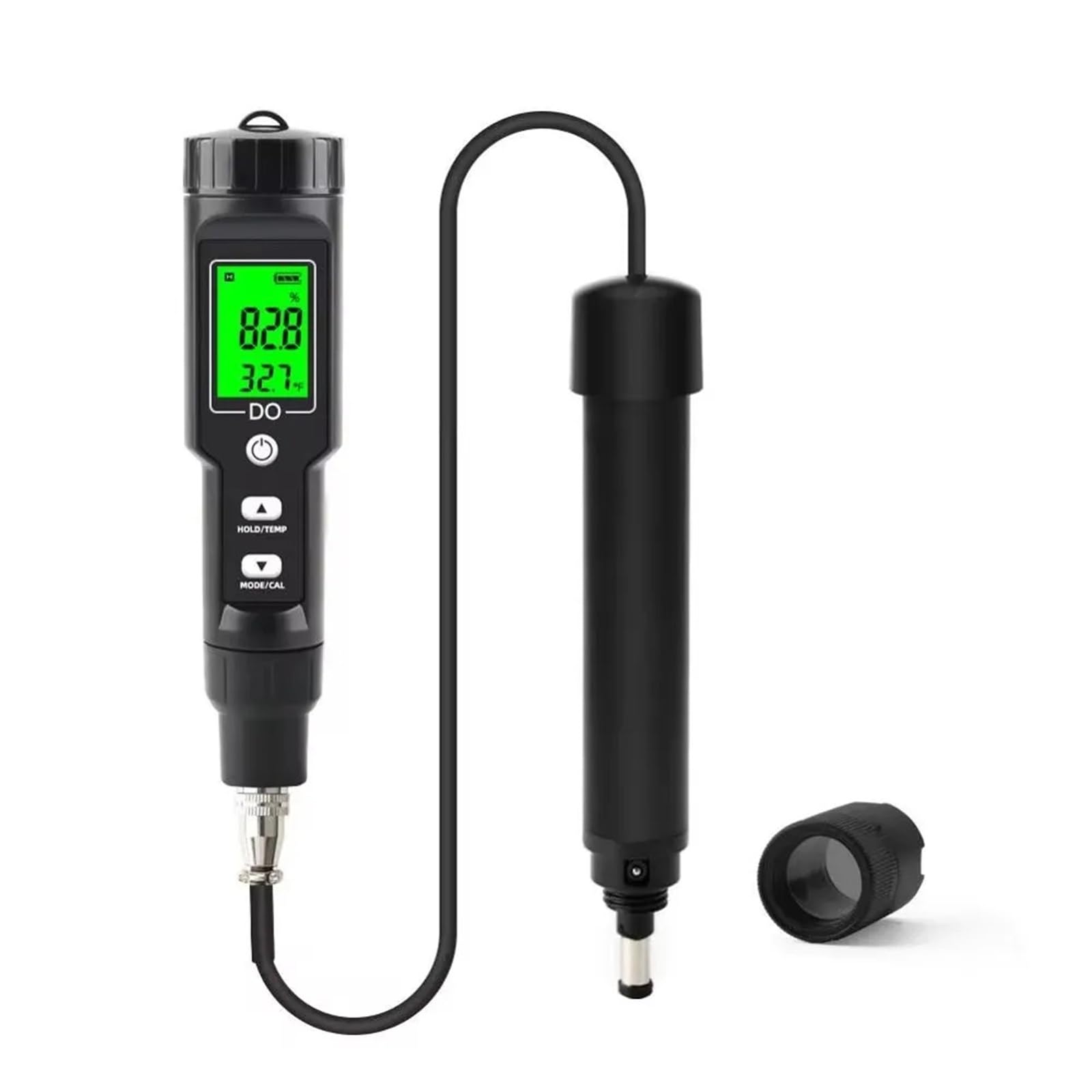 Probador de agua, Medidor profesional de oxígeno disuelto, analizador digital calidad del agua for acuarios dulce y salada