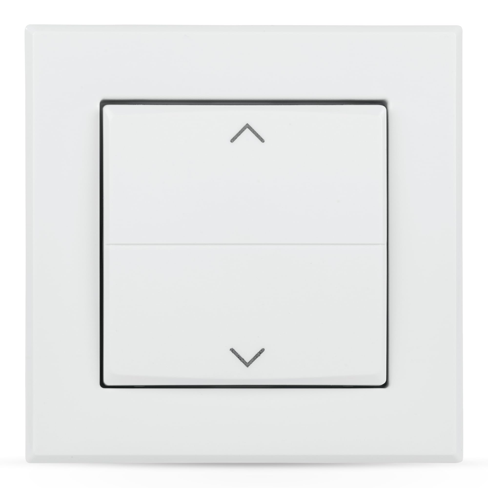 Homematic IP Tasterwippe für Markenschalter – mit Pfeilen, Zubehör für Ihr Homematic IP Smart Home, weiß, 153001A0