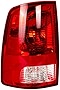 Left Tail Light Compatible With 2009-2018 Dodge Ram 1500 / 2500 / 3500 Replaces CH2818124, With Bulb Inside (Driver Side )