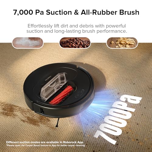 Image of roborock Qrevo Pro Robot Vacuum and Mop with FlexiArm Design Edge Mopping, Dynamic Hot Water Mop Washing and Drying, Intelligent Dirt Detection, 7,000 Pa Suction, Ideal for Carpets