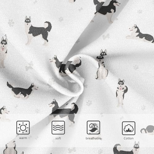 Girls' Underwear Husky Dog Cotton Stretch Comfort Toddler Panties3