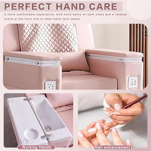 Pedicure Recliner Massage Bed Electric Foot Spa Chair for Manicure and Relaxation - Image 7