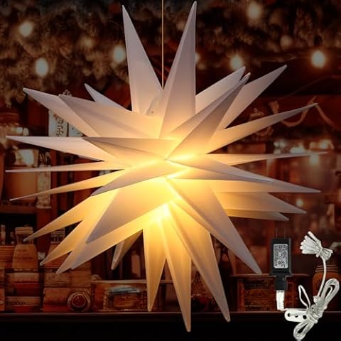 Baquler 23.62 Inch Large Moravian Star Light Cover