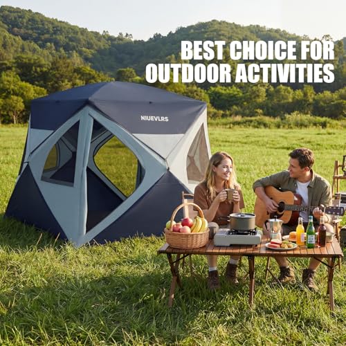 Carpa de camping pop up para 4 personas miniatura 7