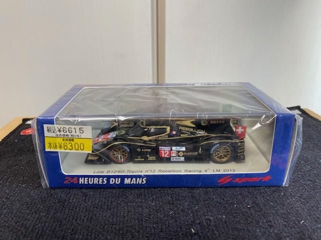 Amazon.co.jp: 1/43 Lola B12/60-Toyota No.12 Rebellion Racing