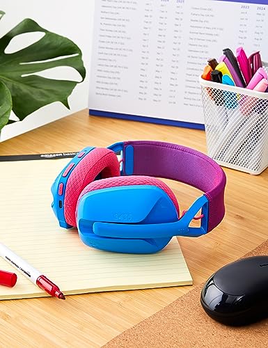 G435 LIGHTSPEED Cuffie Gaming Wireless Bluetooth - Cuffie Over Ear Leggere, Microfoni Integrati, Batteria da 18 Ore, Compatibile con Dolby Atmos, PC, PS4, PS5, Smartphone - Blu - Cuffia gaming - Immagine 1