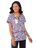 KOI Tokidoki 1017TKD Women's Eve Scrub Top Over The Rainbow M