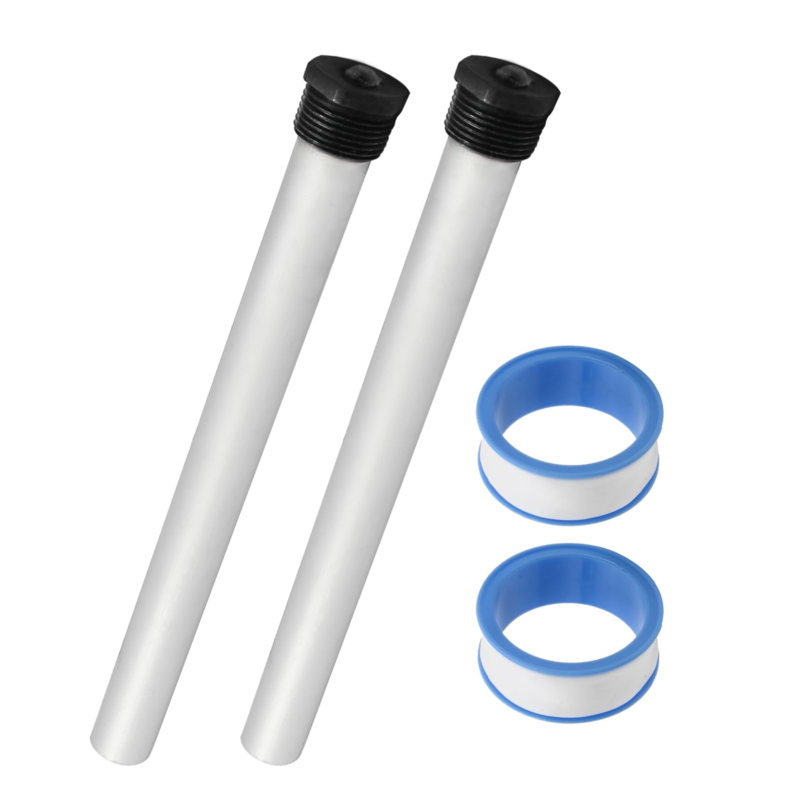 LIDSCURA 2 Pack RV Water Heater Anode Rod Magnesium Anode Rod 9.25" Length 3/4" NPT Replacement for Suburban Water Heater 232767 Mor-Flo Water Tanks