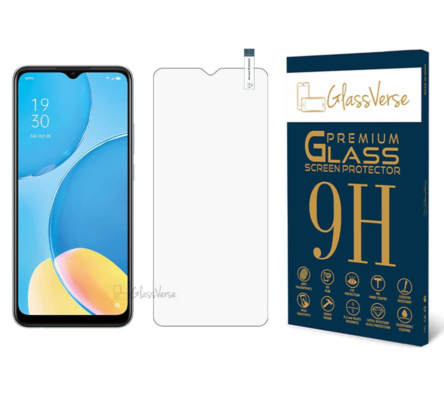 GlassVerse 9H Tempered Glass For Oppo A15 (PACK OF 1) with Free Installation Kit. Full screen Coverage. Free Replacement If Received Damaged - 6.52 inch (B0BPS27FSQ) Amazon Price History, Amazon Price Tracker