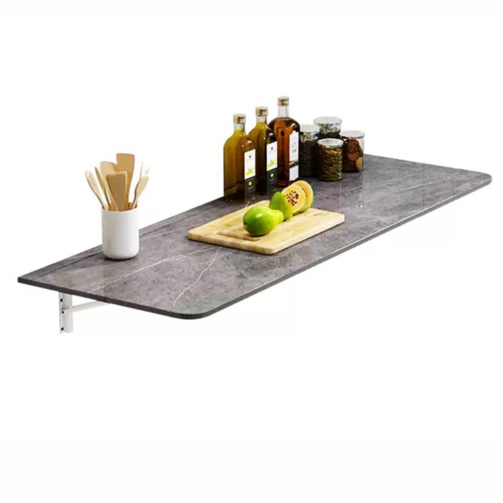 Table pliante robuste murale pour remplacer un bureau encombrant de chambre