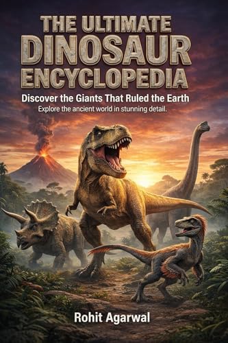 THE ULTIMATE DINOSAUR ENCYCLOPEDIA: A Complete Children’s Guide to Prehistoric Giants, Fossils, and the World of Dinosaurs