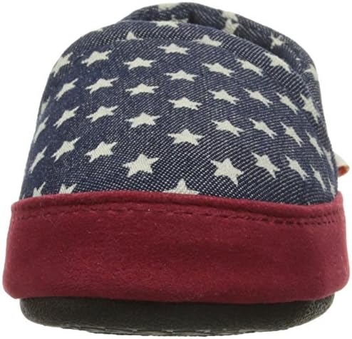 Acorn Unisex-Kid's Colby Gore Moc Slipper, Navy Stars, 10-11 Toddler | Image 1
