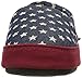 Acorn unisex child Colby Gore Moc Slipper, Navy Stars, 1 Little Kid US